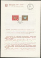 Europa CEPT 1963 Italie - Italy - Italien Y&T N°DP895 à 896 - Michel N°PD1149 à 1150 (o) - Format 175*245 - 1963