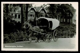 Ref 1616 -  Early Real Photo Postcard - Walchersche Huifkar - Middelburg Zeeland Netherlands - Middelburg