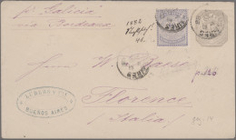 Argentina: 1853/1973, Collection Of Nearly 400 Covers/cards With Plenty Of Inter - Otros & Sin Clasificación