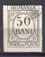 S2912 - ROMANIA ROUMANIE TAXE Yv N°61 - Segnatasse