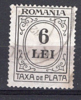 S2917 - ROMANIA ROUMANIE TAXE Yv N°66 - Impuestos