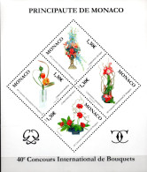 MONACO / FLEURS / BF N° 93 * * - Blocks & Sheetlets