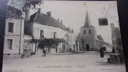 86 SAINT ROMAIN L EGLISE  ENSEIGNE AFFICHE PUB CORNUAULT CHATELLERAULT - Autres & Non Classés