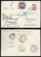 1928. Érdekes Levél Poste Restante Ausztriából Visszaküldve - Gebruikt
