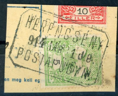 HERENCSÉNY 1914. Postaügynökségi Bélyegzés - Gebruikt