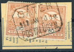 GÁTÉR   Postaügynökségi Bélyegzés - Used Stamps