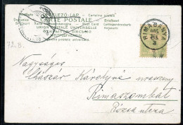 RIMABÁNYA 1905 Motívum Képeslap, Szép Egykörös Bélyegzéssel - Used Stamps