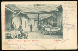 BUDAKESZI 1905. Budakeszi, Martin Vendéglő ,  Régi Képeslap - Hungary