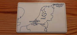 Phonecard Netherlands - AMT, Map - Privé