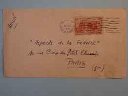 BT6 AOF BELLE LETTRE 1951 PAR AVION  DAKAR  A PARIS FRANCE+ + AFF. INTERESSANT++++ - Covers & Documents