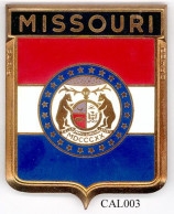 CAL003 - PLAQUE CALANDRE AUTO - MISSOURI - Autres & Non Classés