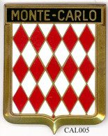 CAL005 - PLAQUE CALANDRE AUTO - MONTE CARLO - Andere & Zonder Classificatie