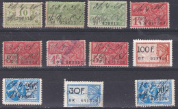 BELGIE LOTJE 11 FISCALE ZEGELS (L22) - Postzegels