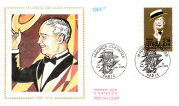 FRANCE / ENVELOPPE FDC N° 2650 MAURICE CHEVALIER - 1990-1999