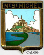 CAL009 - PLAQUE CALANDRE AUTO - MONT ST MICHEL - Sonstige & Ohne Zuordnung