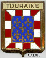 CAL010 - PLAQUE CALANDRE AUTO - TOURAINE - Sonstige & Ohne Zuordnung