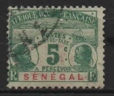Sénégal  - 1906  - Tb Taxe N° 4 - Oblit - Used - Impuestos