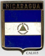 CAL015 - PLAQUE CALANDRE AUTO - NICARAGUA - Other & Unclassified