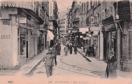 Toulon - Rue D'Alger -  CPA °J - Toulon