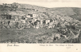 Israel - Dorf Siloa - Village De Silloë - Panorama -  Carte Postale Ancienne - Israël