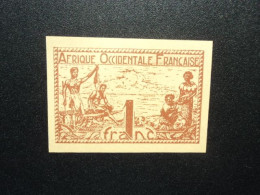 AFRIQUE OCCIDENTALE FRANÇAISE * : 1 FRANC  ND 1944    P 34b **   NEUF - Other - Africa