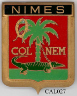 CAL027 - PLAQUE CALANDRE AUTO - NIMES - Other & Unclassified