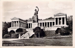 ALLEMAGNE - MUNCHEN - Bavarla Mit Ruhmeshalle - Carte Postale Ancienne - Other & Unclassified