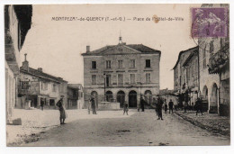 Place De L' Hotel De Ville - Montpezat De Quercy
