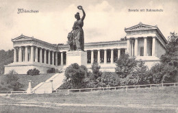 ALLEMAGNE - MUNCHEN - Bavaria Mit Ruhmeshalle - Carte Postale Ancienne - Other & Unclassified