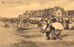 BELGIQUE - LA PANNE - La Plage - Carte Postale Ancienne - Otros & Sin Clasificación