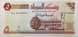 Soudan - 5 Dinars - 1993 - PICK 51a - NEUF - Sudan