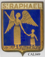 CAL049 - PLAQUE CALANDRE AUTO - ST RAPHAEL - Altri & Non Classificati