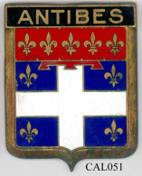 CAL051 - PLAQUE CALANDRE AUTO - ANTIBES - Altri & Non Classificati