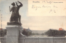 BELGIQUE - BRUXELLES - Square Amblorix - Carte Postale Ancienne - Bauwerke, Gebäude