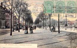 BELGIQUE - BRUXELLES - Boulevard Botanique - Carte Postale Ancienne - Monumenten, Gebouwen