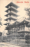 BELGIQUE - BRUXELLES - Tour Japonaise - Chocolat Bardy - Carte Postale Ancienne - Monuments, édifices