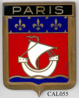 CAL055 - PLAQUE CALANDRE AUTO - PARIS - Sonstige & Ohne Zuordnung