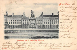 BELGIQUE - BRUXELLES - Monument De La Place Des Martyrs - Carte Postale Ancienne - Monumenten, Gebouwen