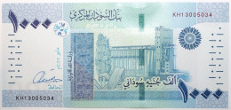 Soudan - 1000 Dinars - 2022 - PICK 81b - NEUF - Sudan