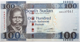 Soudan Du Sud - 100 Pounds - 2019 - PICK 15d - NEUF - Zuid-Soedan