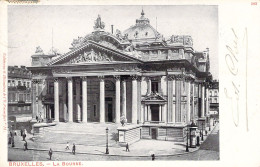 BELGIQUE - BRUXELLES - La Bourse - Carte Postale Ancienne - Monuments