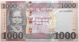 Soudan Du Sud - 1000 Pounds - 2021 - PICK 17b - NEUF - Südsudan