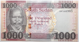 Soudan Du Sud - 1000 Pounds - 2021 - PICK 17b - NEUF - South Sudan