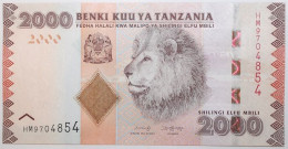 Tanzanie - 2000 Shillings - 2020 - PICK 42c - NEUF - Tanzanie