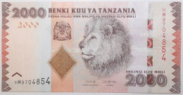 Tanzanie - 2000 Shillings - 2020 - PICK 42c - NEUF - Tansania