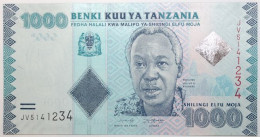 Tanzanie - 1000 Shillings - 2019 - PICK 41c - NEUF - Tansania