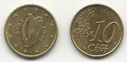Irland, 10 Cent, 2003,  Vz, Sehr Gut Erhaltene Umlaufmünzen - Irlanda