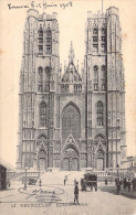 BELGIQUE - BRUXELLES - Eglise Sainte Gudule  - Carte Postale Ancienne - Bauwerke, Gebäude