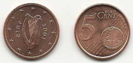 Irland, 5 Cent, 2003,  Vz, Sehr Gut Erhaltene Umlaufmünzen - Ireland