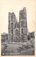 BELGIQUE - BRUXELLES - Eglise Sainte Gudule  - Carte Postale Ancienne - Monuments